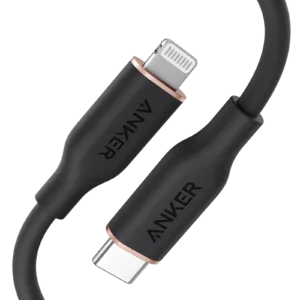 Anker 641 USB-C to Lightning Cable (Flow, 3 ft Silicone)